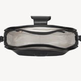 Ella Hobo Black Pebble with Silver Lining