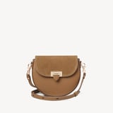 Portobello Crossbody Camel Suede & Smooth Camel