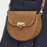 Portobello Crossbody Camel Suede & Smooth Camel