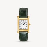 Mayfair® Classic Watch 23ct Gold Plated - Deep Shine Evergreen Croc