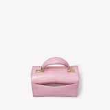 Mini Mayfair® with Silk Neck Scarf Deep Shine Powdered Lilac Small Croc