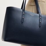 Regent Tote Navy Saffiano