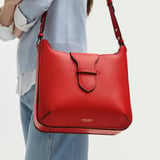 Ella Hobo Cardinal Red Pebble