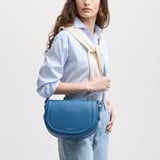 Stella Satchel Crossbody Topaz Pebble