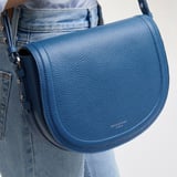 Stella Satchel Crossbody Topaz Pebble
