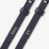 Portobello Crossbody Navy Suede & Smooth Navy