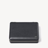 Large Travel Jewellery Case Black Pebble