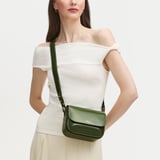 Ella Crossbody Smooth Moss Green