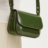 Ella Crossbody Smooth Moss Green