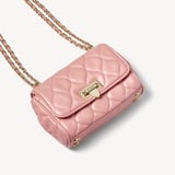 Micro Lottie Crossbody English Rose Nappa