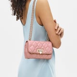 Micro Lottie Crossbody English Rose Nappa