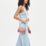 Micro Lottie Crossbody English Rose Nappa