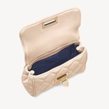 Micro Lottie Crossbody Ivory Nappa