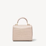Mini Mayfair® Soft Taupe Patent Croc
