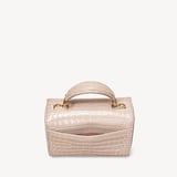 Mini Mayfair® Soft Taupe Patent Croc