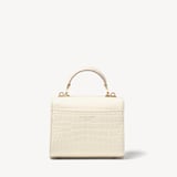 Mini Mayfair® Ivory Patent Croc