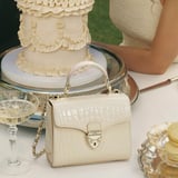 Mini Mayfair® Ivory Patent Croc