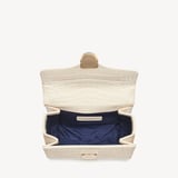 Mini Mayfair® Ivory Patent Croc
