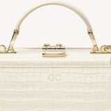 Trunk Deep Shine Ivory Small Croc
