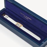 Mayfair® Classic Watch 23ct Gold Plated - White Lizard