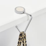 Aspinal Handbag Hook Deep Shine Ivory Small Croc
