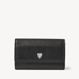 Business Card Holder Black Saffiano