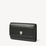 Business Card Holder Black Saffiano
