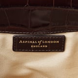 Midi Mayfair® Deep Shine Dark Amazon Brown Croc