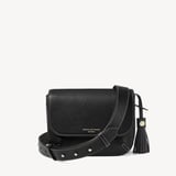 Ella Crossbody Black Milled Pebble