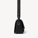 Ella Crossbody Black Milled Pebble