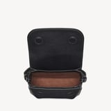 Ella Crossbody Black Milled Pebble