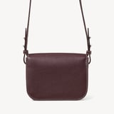 Ella Crossbody Wine Milled Pebble