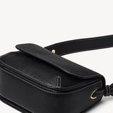Ella Crossbody Black Milled Pebble