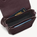 Ella Crossbody Wine Milled Pebble