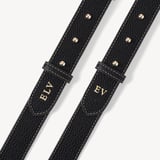 Ella Crossbody Black Milled Pebble