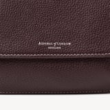 Ella Crossbody Wine Milled Pebble