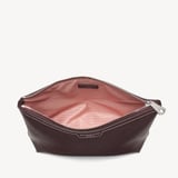 Hudson Large Pouch Wine Milled Pebble