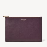 Large Essential Flat Pouch Fig Pebble
