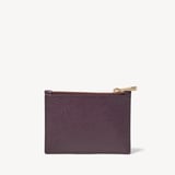Small Essential Flat Pouch Fig Pebble