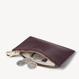 Small Essential Flat Pouch Fig Pebble