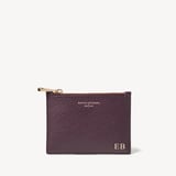 Small Essential Flat Pouch Fig Pebble