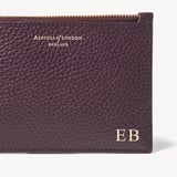 Small Essential Flat Pouch Fig Pebble