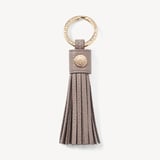 Hudson Tassel Keyring Moleskin Milled Pebble