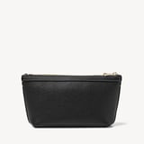 Hudson Small Pouch Black Milled Pebble