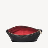Hudson Small Pouch Black Milled Pebble