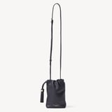 Soho Crossbody Pouch Classic Navy Milled Pebble