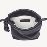 Soho Crossbody Pouch Classic Navy Milled Pebble