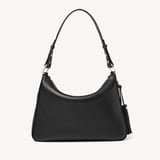 Bella Hobo Black Milled Pebble