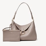 Bella Hobo Moleskin Milled Pebble