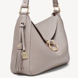 Bella Hobo Moleskin Milled Pebble